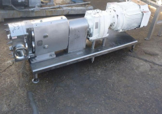 Used Pump, Positive, Alfa Laval, Model SRU5 168 LS, 3", Stainless Steel