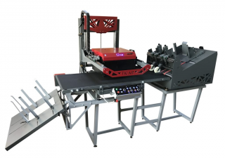 Ticab Printing System TPS CMYK industrial inkjet printer.