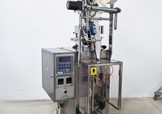 Vertical sachet filling machine used