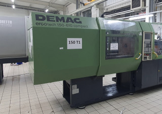 Máquina de moldagem por injeção DEMAG Ergotech compact 1500/610 usada 150 T