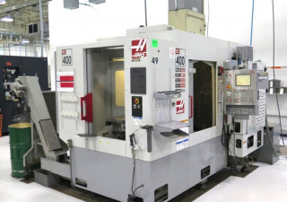 HAAS EC-400 4-AXIS PRECISION HORIZONTAL MACHINING CENTER με παλέτες 16"