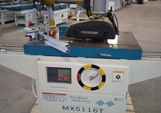 20-70-554-1 Spindle moulder with tilting table and power feeder (new)