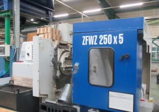 WMW ZFWZ 250 x 5A Cnc gear hobbing machine