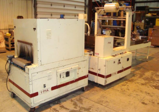 Used I-Pak Machinery Flow Wrappper With Shrink Tunnel