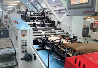 2021 SOMTAS TC-18-46 - SERVO - Máquina para fabricar bolsas de papel de fondo cuadrado alimentadas por rollo usadas
