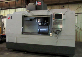 Haas Vf-6/50 Cnc Vertical Machining Center With 4Th Axis For Sale - 2013