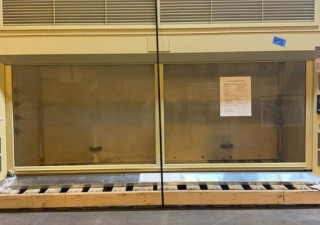Used 8′ Chemical Fume Hood DuraLab Vertical Sash Ducted w/ Flammable Benches