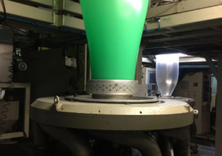 Used Single layer extruder CMG 55 Low density