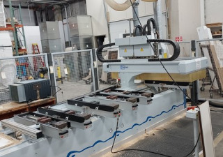 Used Weeke CNC Point to Point Boring Machine 2005