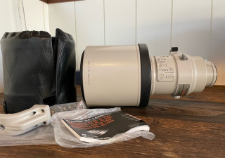 Used Canon EF 400mm 2.8 IS USM lens with case