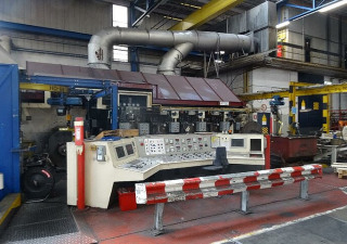 Used 4 STANDS COLD ROLLING MILL - 4-HI - 282 MM - 2.0-0.25 MM