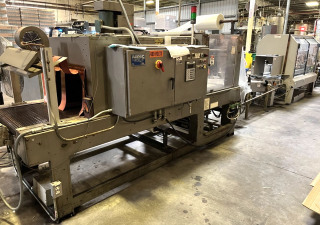 Used Arpac 25Tw-28 Tray Shrink Wrapper And Heat Tunnel
