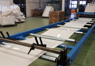 Used Union TAV 1000 Extrusion line