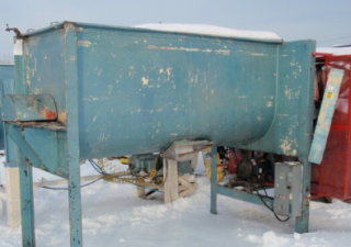 Used 62 Cu Ft Marion Paddle Mixer, S/S, 10 Hp