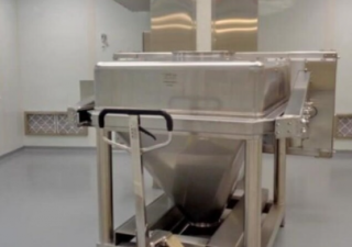 Used Tote Systems Bin Blender, S/S