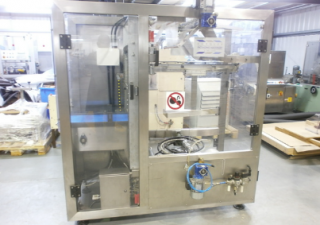 Used Burnley Packaging Systems SW 500 Collator stretch wrapper for cartoned products