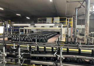 Gebruikte cold-end glasproductielijn