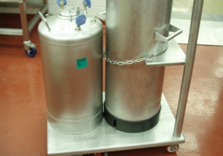 Used Alloy Products Pressure Canister (Lot of Two)