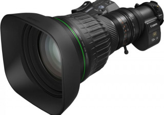 Canon CJ18ex28B IASE-S 2/3" UHDgc 4K Digital ENG/EFP Superteleobjetivo zoom usado