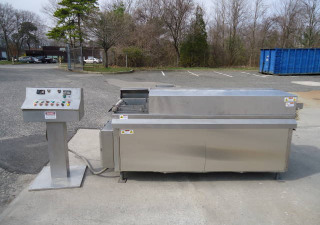 Used Mastermatic Sf-400 Continuous Gas Fired Fryer, Stainless