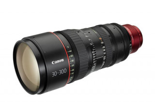 Lentes de cinema Canon CN-E 30-300mm T2.95-3.7 L S usadas Montagem EF