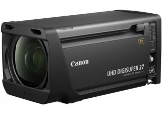 Lente Canon UHD-DIGISUPER 27 2/3" 4K Broadcast Box usada
