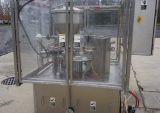 Máquina de enchimento e selagem de copos giratórios usados para embalagens modernas Mr Series
