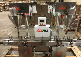 Used All Fill Dha-600 Dual Auger Automatic Powder Filler