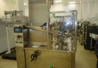 Used Unipac “Silver 100” Automatic Plastic Tube Filler/Sealer