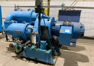 Due compressori d'aria Ingersoll Rand Centac usati 2091 piedi al minuto a 100 PSIG