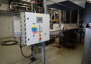 Used 630 X 630 MM ANDRITZ MODEL SE630 MD CHAMBER MEMBRANE TYPE FILTER PRESS