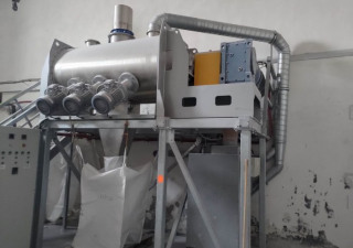 Gebruikte 1500 liter Shengli Machinery Fabricage Model Ldh-1,5P roestvrijstalen ploegschaarmenger
