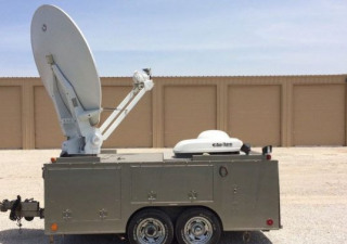 Sistema de antena transportável de aquisição automática Wolf 1.8M Ku-Band usado