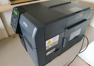Impressora de etiquetas EPSON ColorWorks C7500G PRO usada