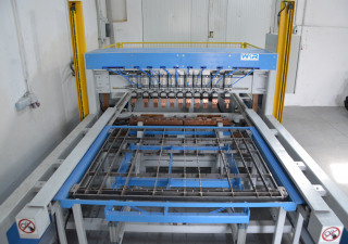 Used WiR Automation OM-1 Line for production of warehouse shelves