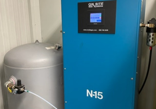 Gerador de Nitrogênio O2N2 SITE Sistemas de Gás N-15-T Usado