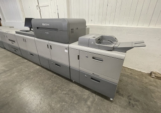 Used 2019 RICOH PRO 9200ENT Graphic Arts Edition Color Cut Sheet Printer W/ Fiery E-85 Controller