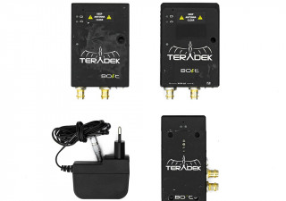 Conjunto transmissor/receptor de vídeo sem fio de formato duplo Teradek Bolt Pro 300 usado