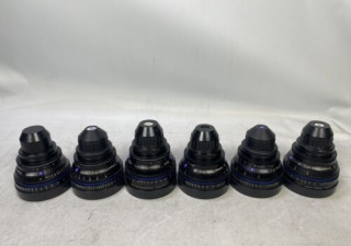 Used Zeiss CP.2 prime lens set inc. 15/25/28/35/50/85