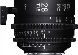 Used Sigma 28mm T1.5 FF Art Prime I/Technology Lens PL Mount IMPERIAL