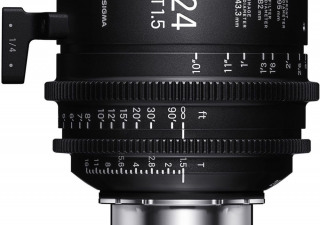 Used Sigma 24mm T1.5 FF Art Prime I/Technology Lens PL Mount IMPERIAL