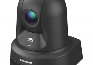 Câmera Panasonic AW-UE80 4K/60p Ultra Silenciosa Full NDI PTZ usada preta