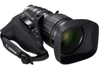 Lente padrão Canon KJ20x8.2B IRSD HDgc 20x 2/3" ENG/EFP usada com 2x extensor