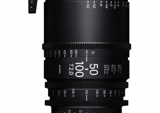 Used Sigma 50-100mm T2 High-Speed Zoom Cine Lens EF Mount IMPERIAL