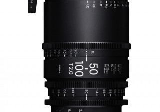 Used Sigma 50-100mm T2 High-Speed Zoom Cine Lens E Mount IMPERIAL
