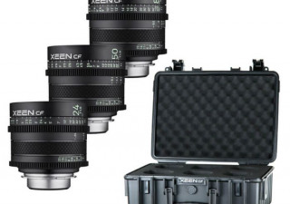 Gebruikte XEEN CF Cinema 3 LENS KIT 24/50/85mm Full Frame Sony FE Mount
