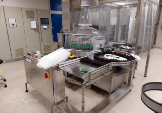 Used Vial Filling Line With Maximum Capacity 7200 Vials/Hour