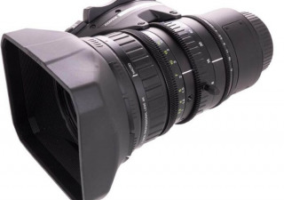 Gebruikte Fujinon LA16x8BRM-XB1A 4K 2/3-inch professionele lens voor Blackmagic URSA