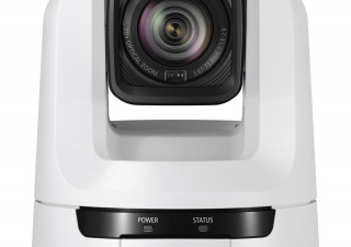 Cámara Canon CR-N300 4K NDI PTZ usada con zoom 20x Blanco
