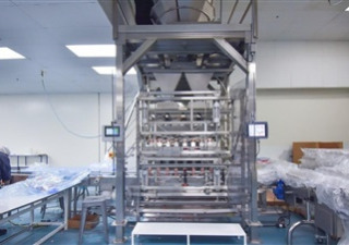 Used Ohlson Linear Gummy Packaging Line with Scale and Bottling System